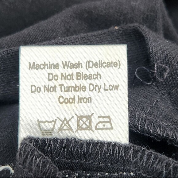 FabAlley Midi Straight Skirt Womens Size Medium Side Slit Polka Dots 90s Style - Picture 9 of 9